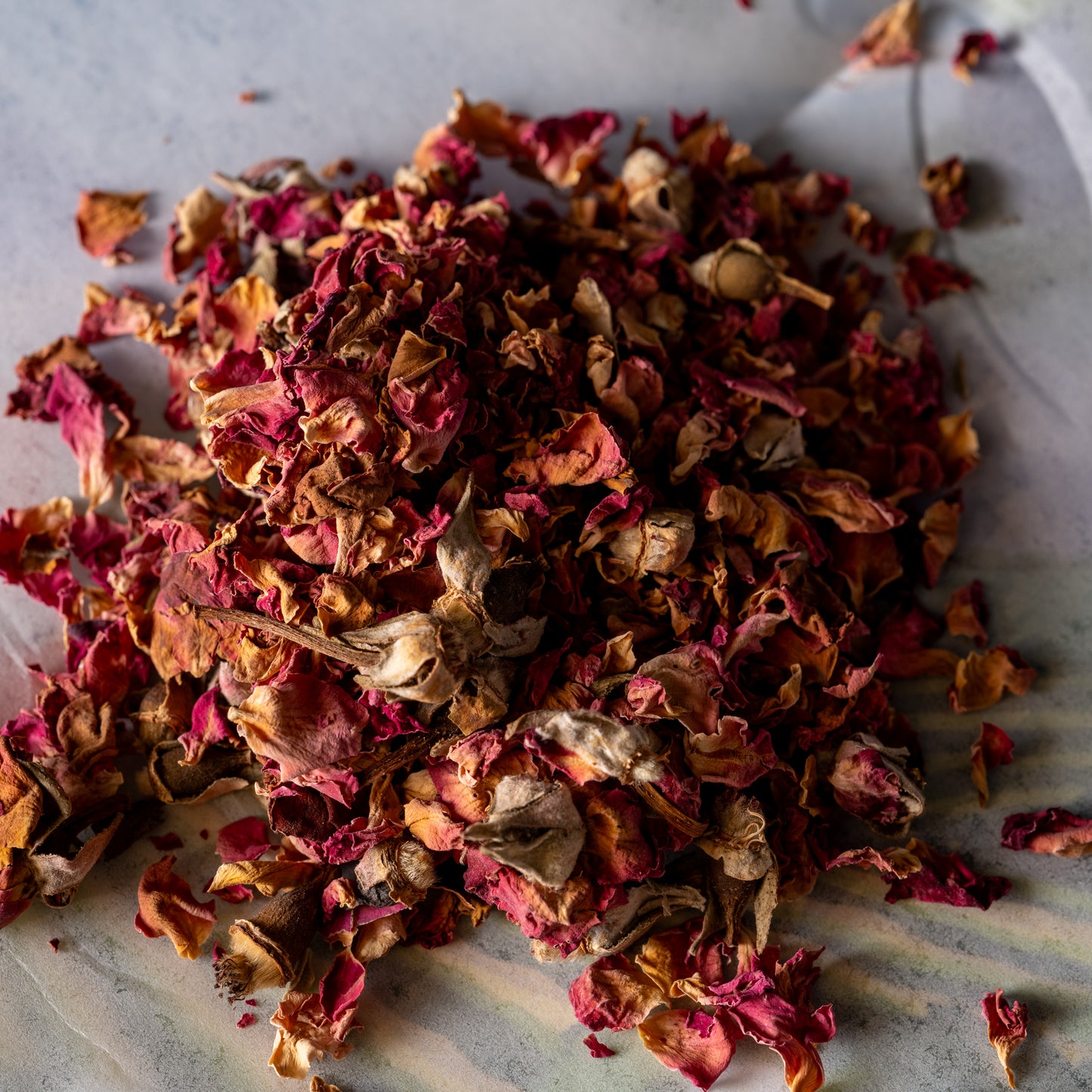 Organic Dried Red Rose Petals