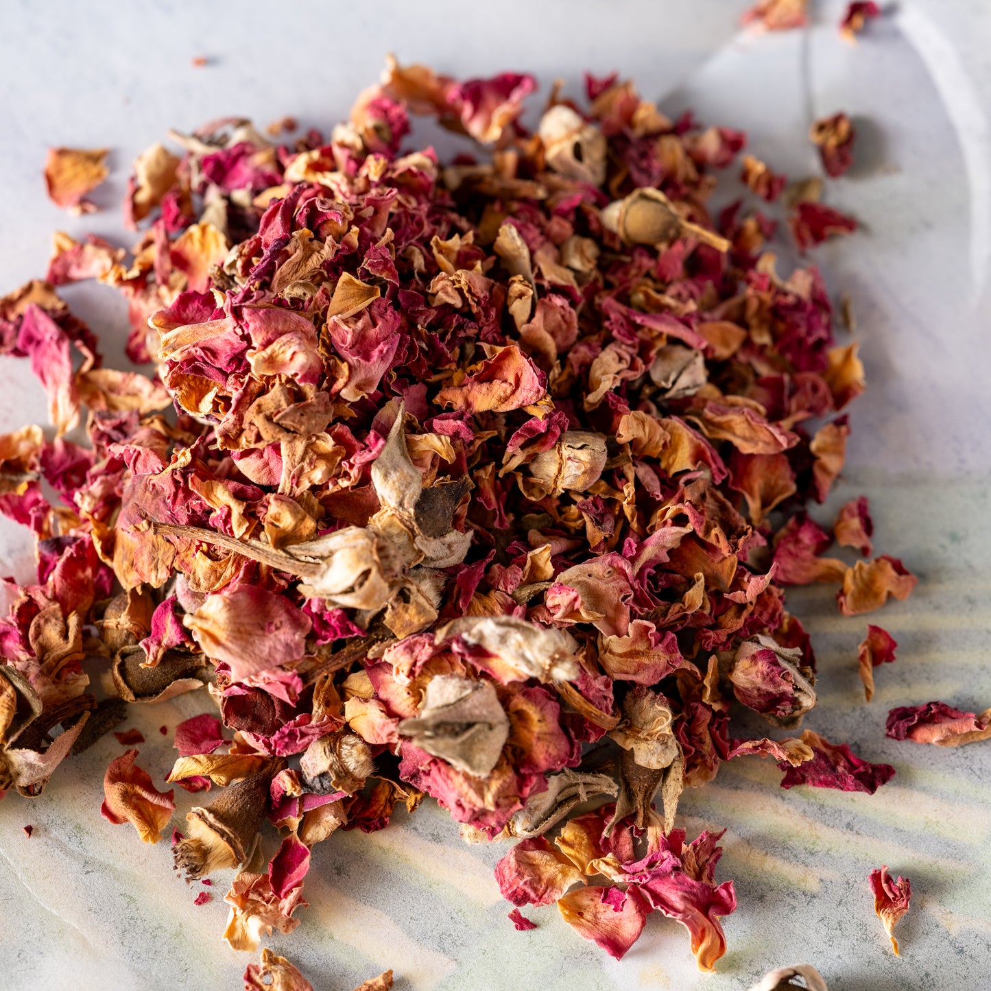 Organic Dried Red Rose Petals