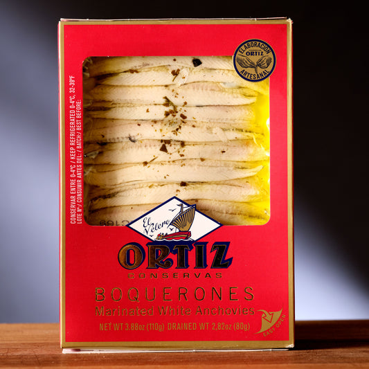 Ortiz Boquerones Marinated White Anchovies