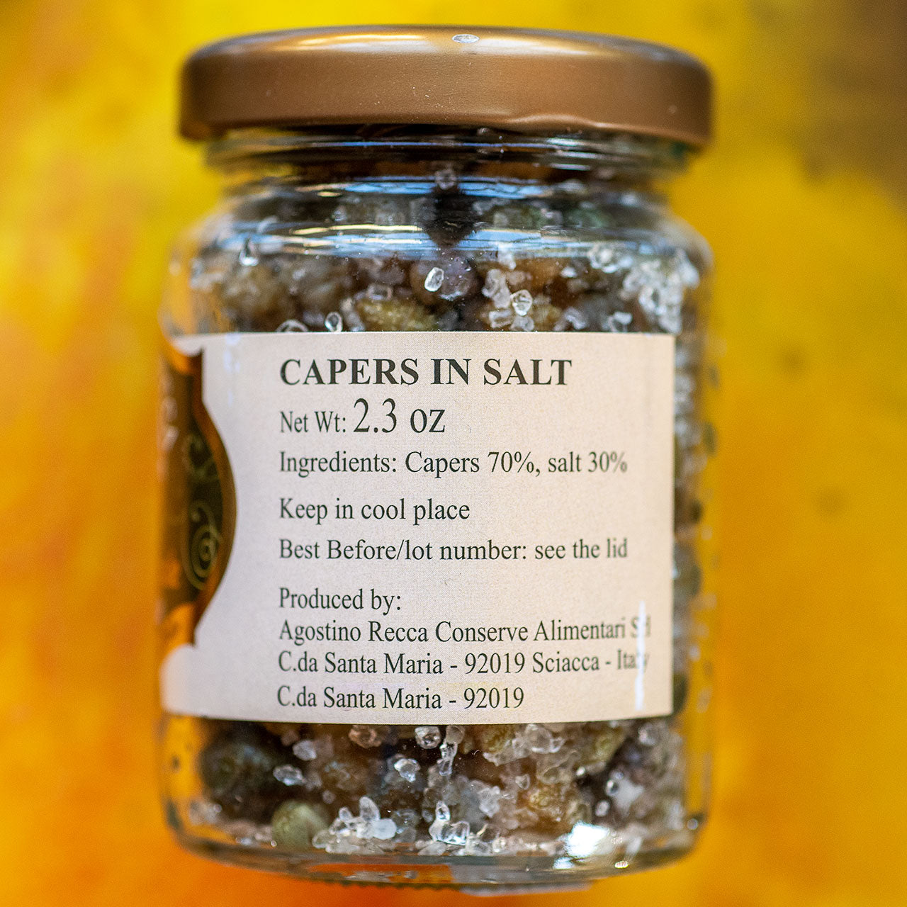 Recca Pantescan Salted Capers - Non-Pareil