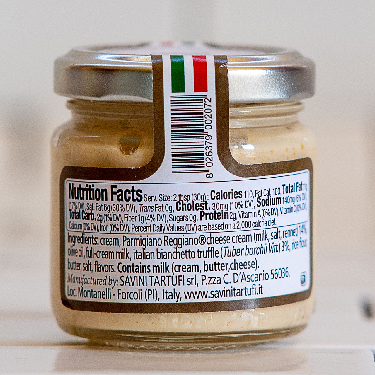 Tartuflanghe Parmigiano Reggiano and Truffle Cream