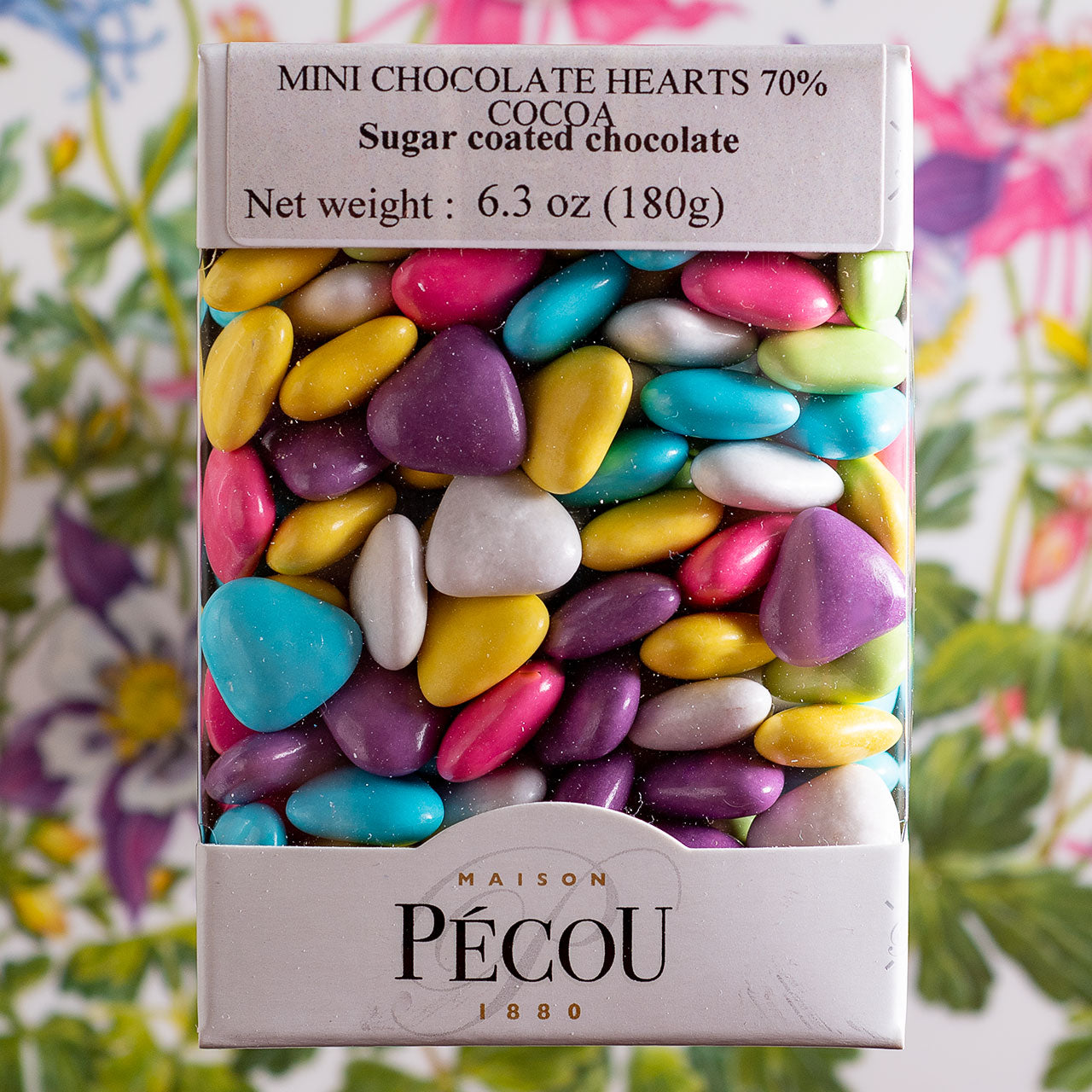 Pecou Mini Dark Chocolate Hearts