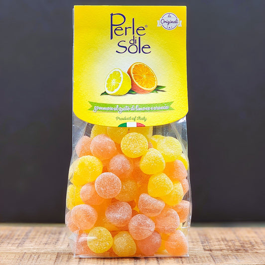 Perle di Sole Citrus Gummy Pearls Candies