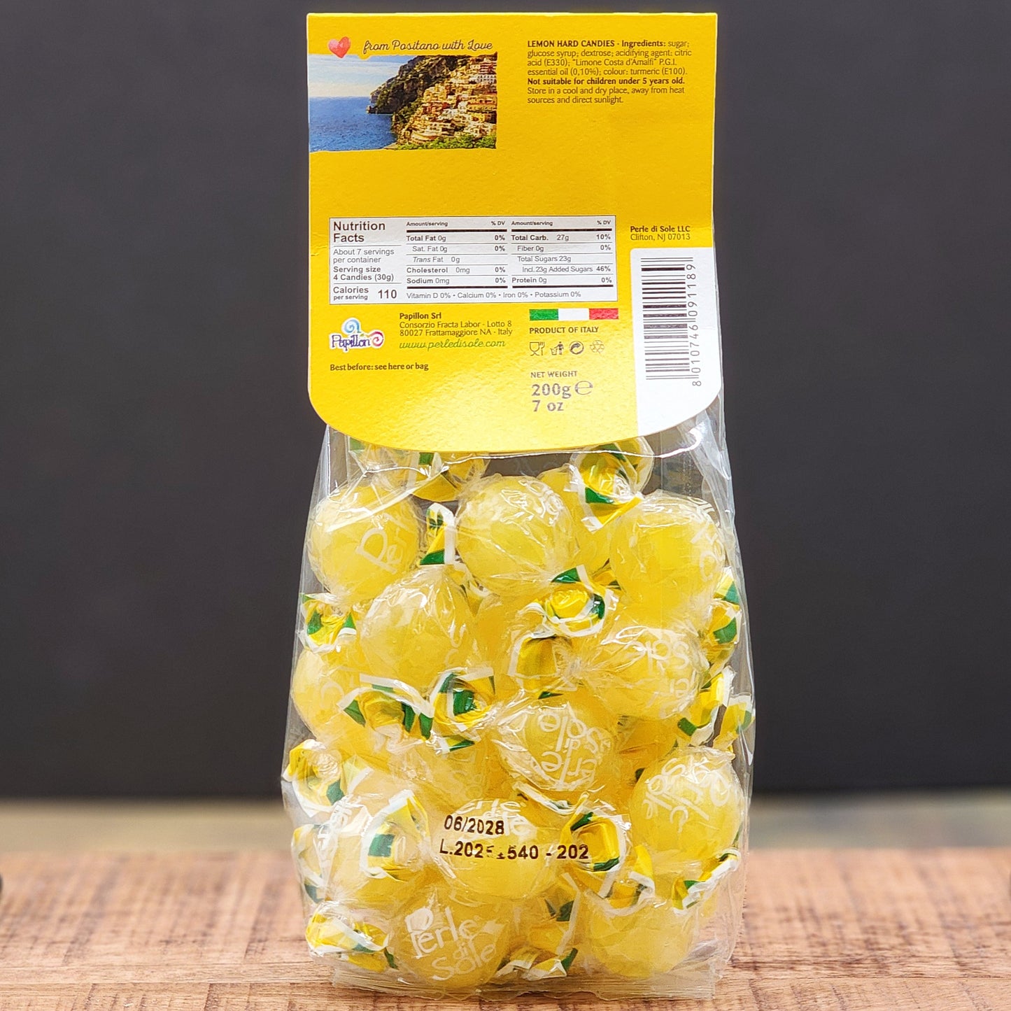 Perle di Sole Lemon Drop Candies from Amalfi Coast