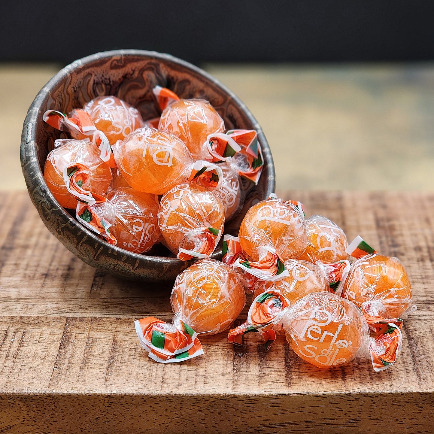 Perle di Sole Orange Drop Candies from Sorrento