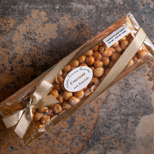 Piemontese Hazelnut and Honey Croccante con Nocciole