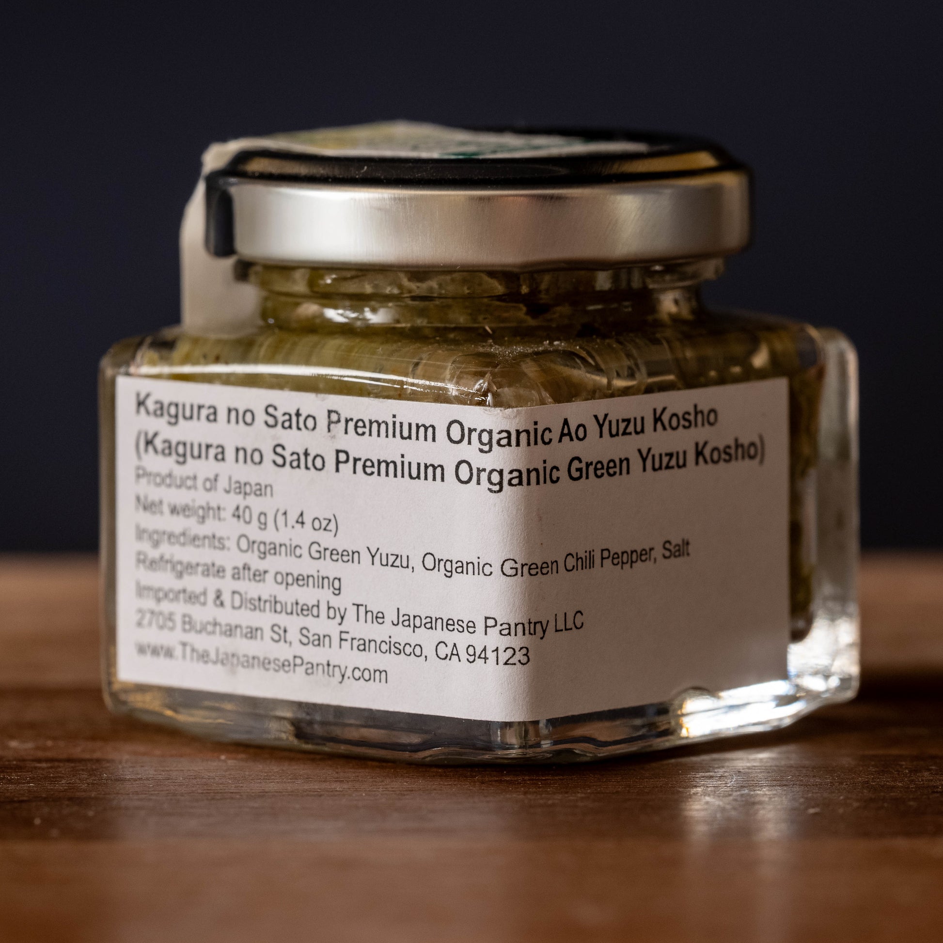 Premium Miyazaki Shiromi Green Yuzu Kosho image