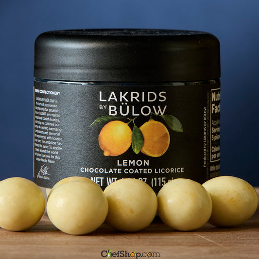 Lakrids Lemon Chocolate-Covered Licorice