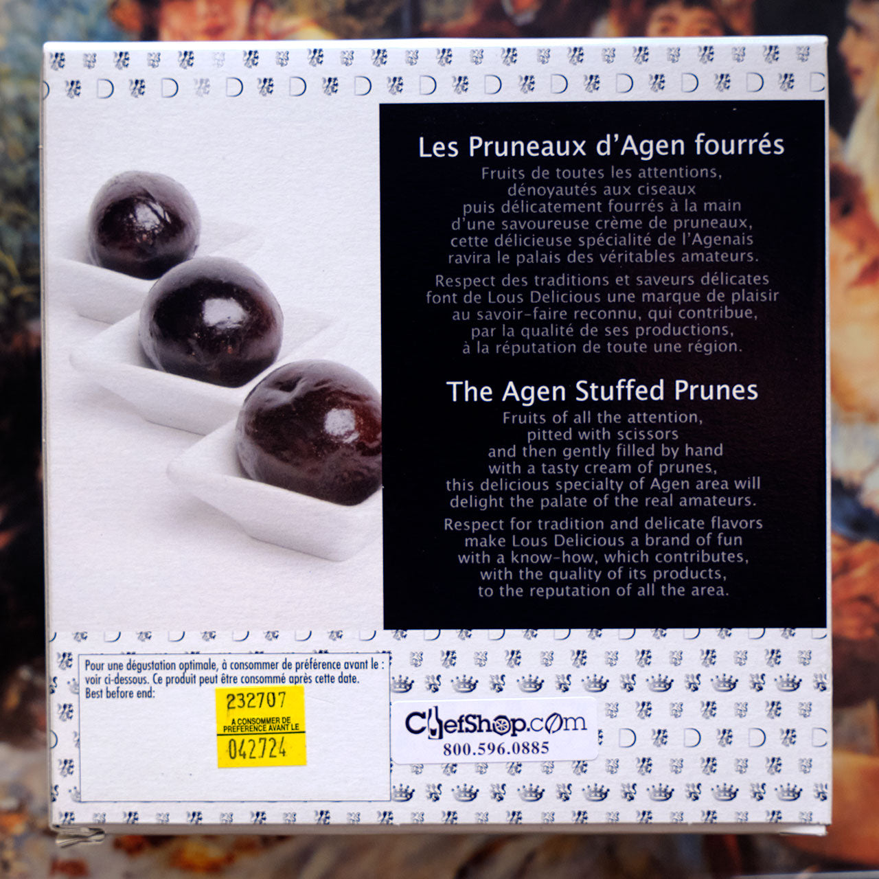Pruneaux d'Agen Fourrés - Prunes from Agen stuffed with Prune Mousse
