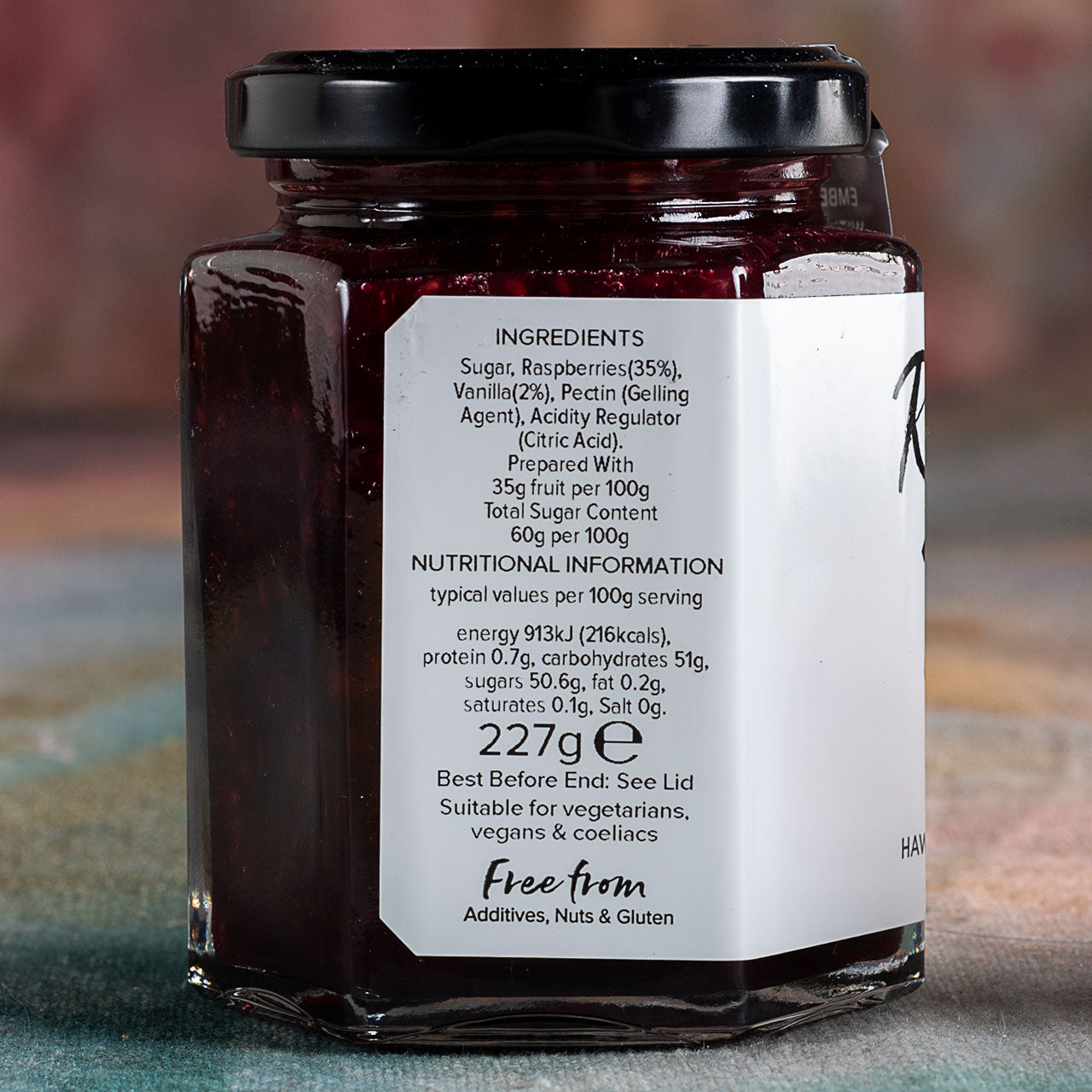 Hawkshead Raspberry and Vanilla Jam