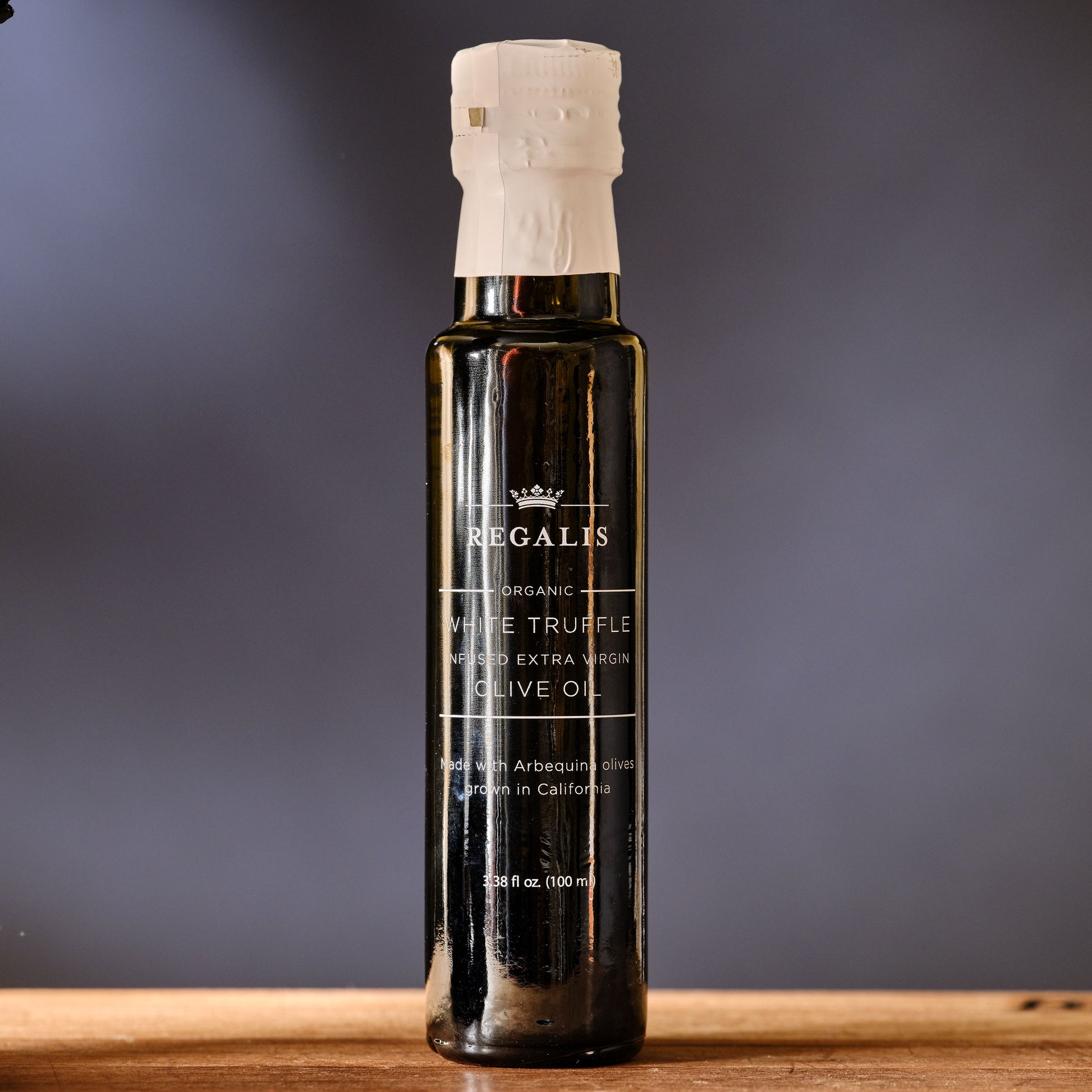 Regalis Organic White Truffle Arbequina Olive Oil 