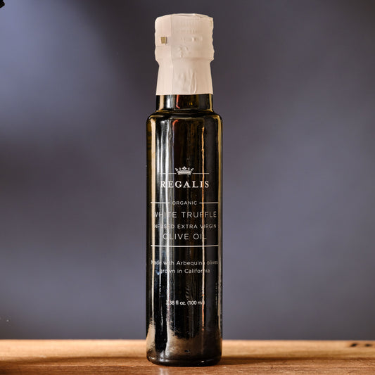 Regalis Organic White Truffle Arbequina Olive Oil 