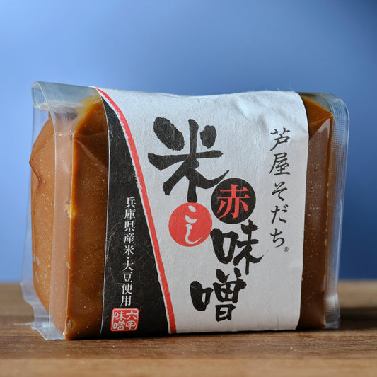 Rokko Ashiyasodachi Red Rice Strained Miso - 300 gram