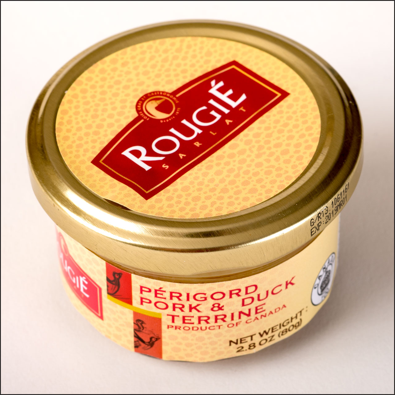 Rougie Pork and Duck Pate with 20 percent Foie Gras