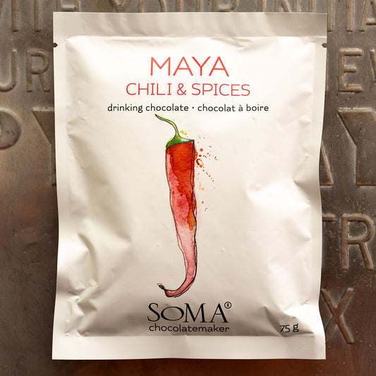 SOMA Maya Chili and Spice Dark Drinking Chocolate