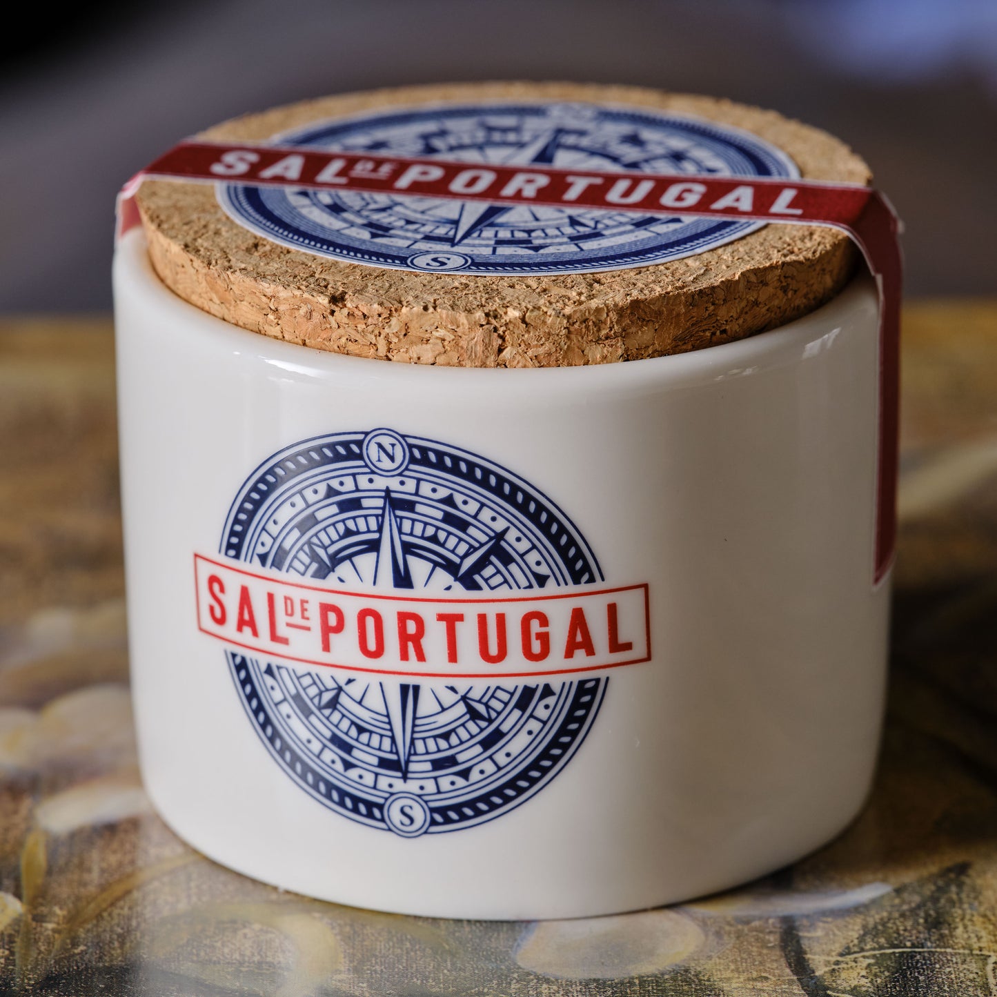 Portugal salt in Ceramic Pot