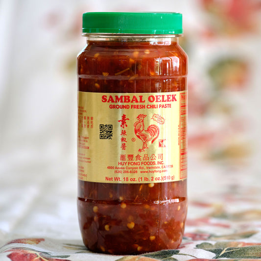 Sambal Oelek Ground Fresh Chili Paste