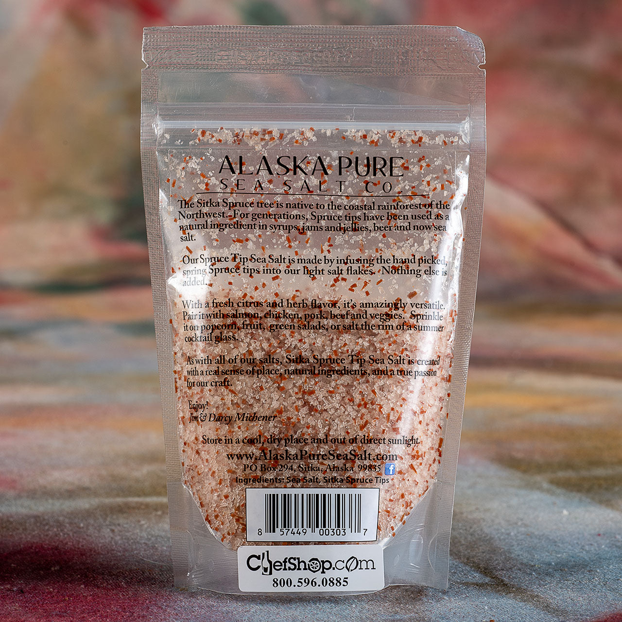 Alaska Pure Sitka Spruce Tip Flake Sea Salt