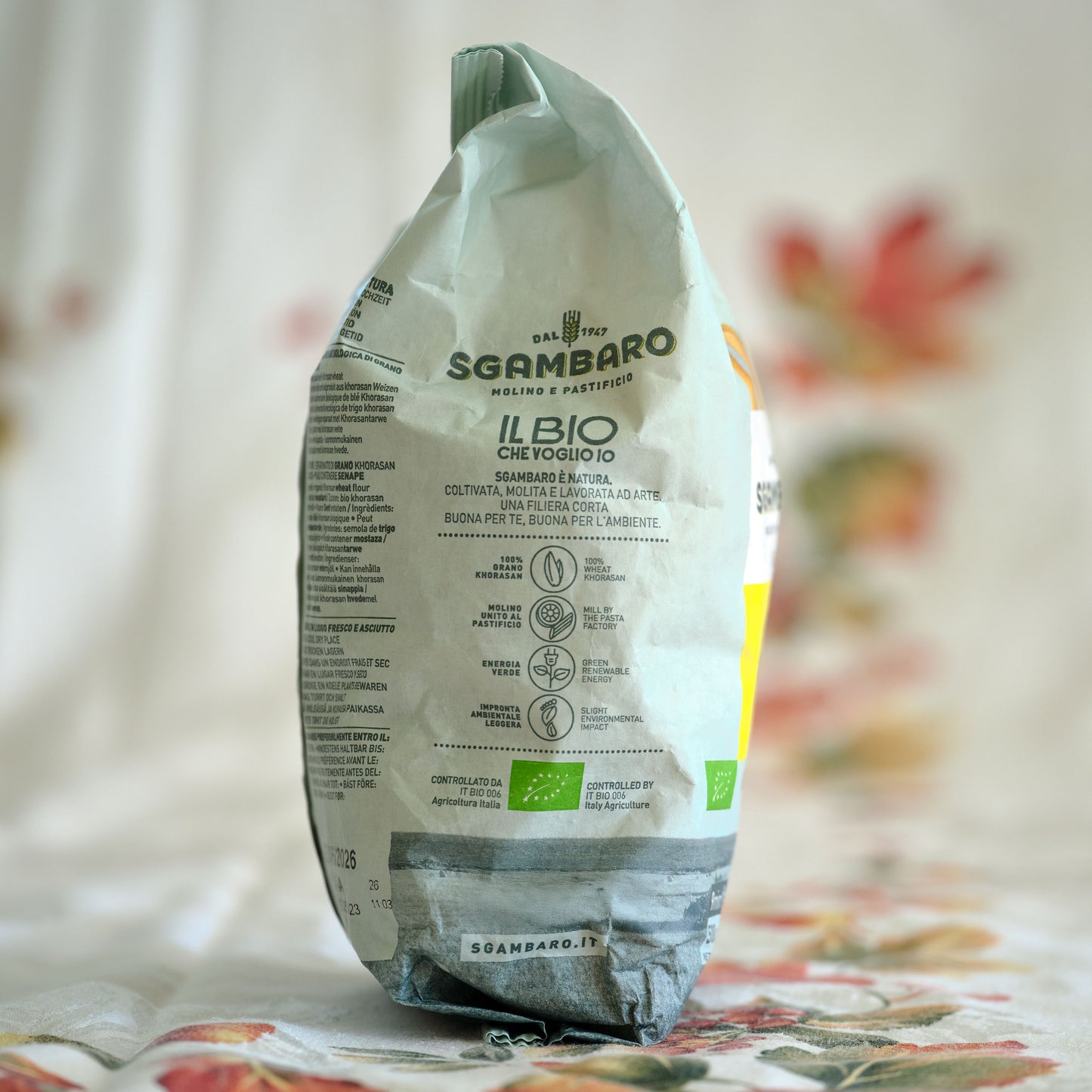 Sgambaro Khorasan Penne No 91 BIO pasta