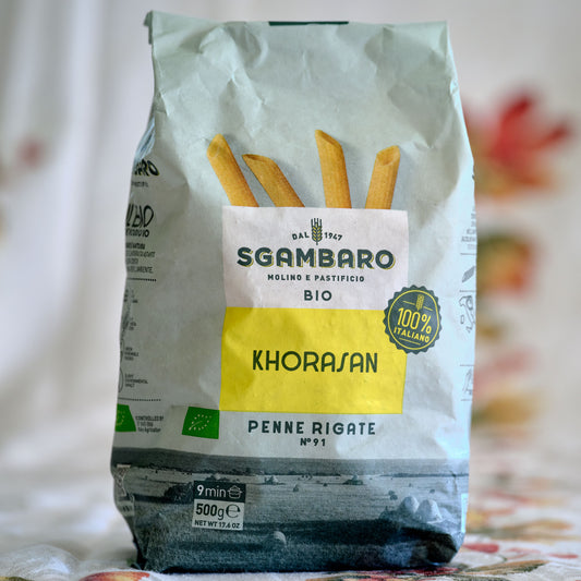 Sgambaro Khorasan Penne No 91 BIO pasta