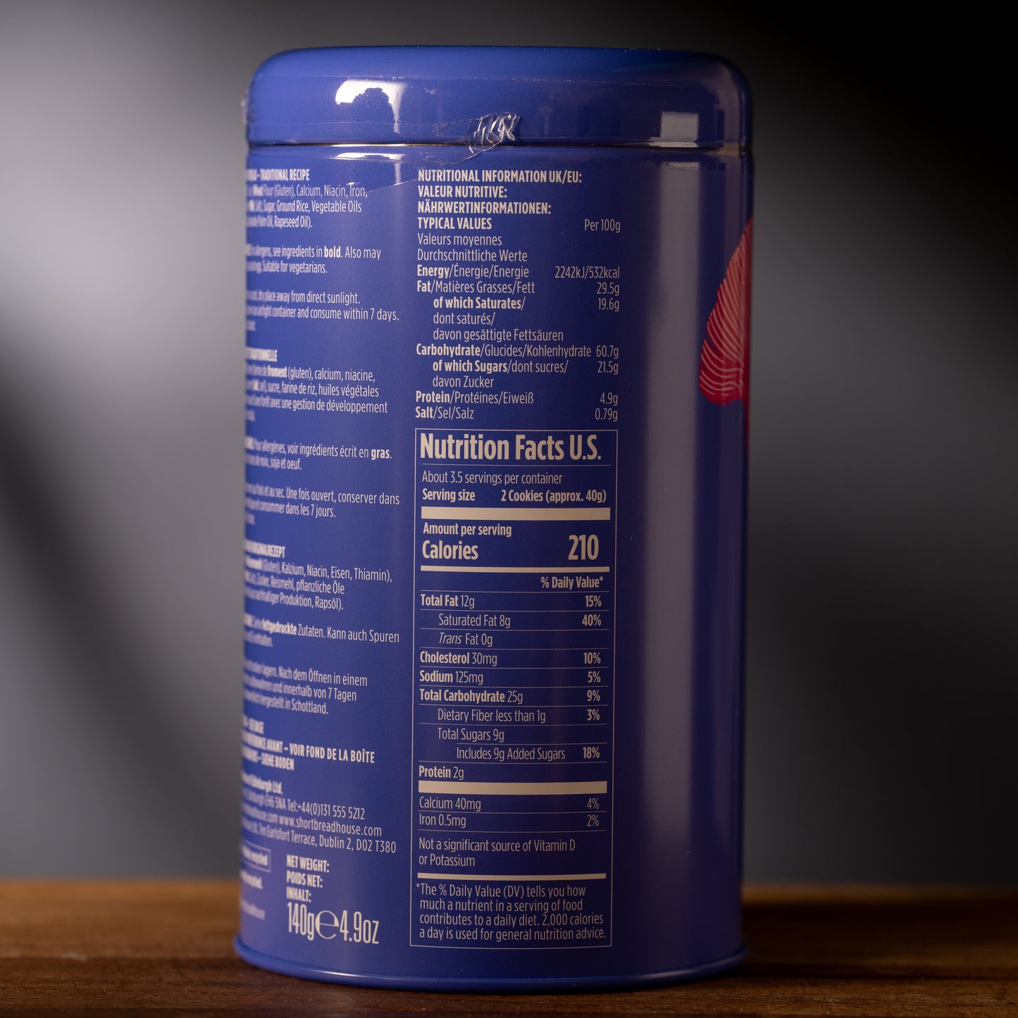 House of Edinburgh Original Shortbread Biscuit