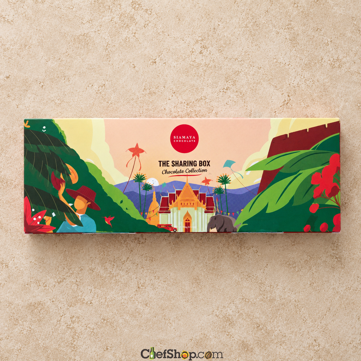 Siamaya Chocolate 8-Bar Thai Chocolate Sharing Set