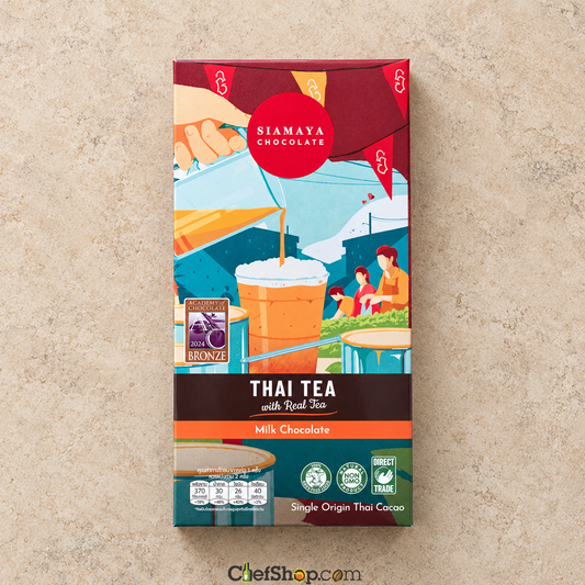 Siamaya Thai Tea Milk Chocolate Bar