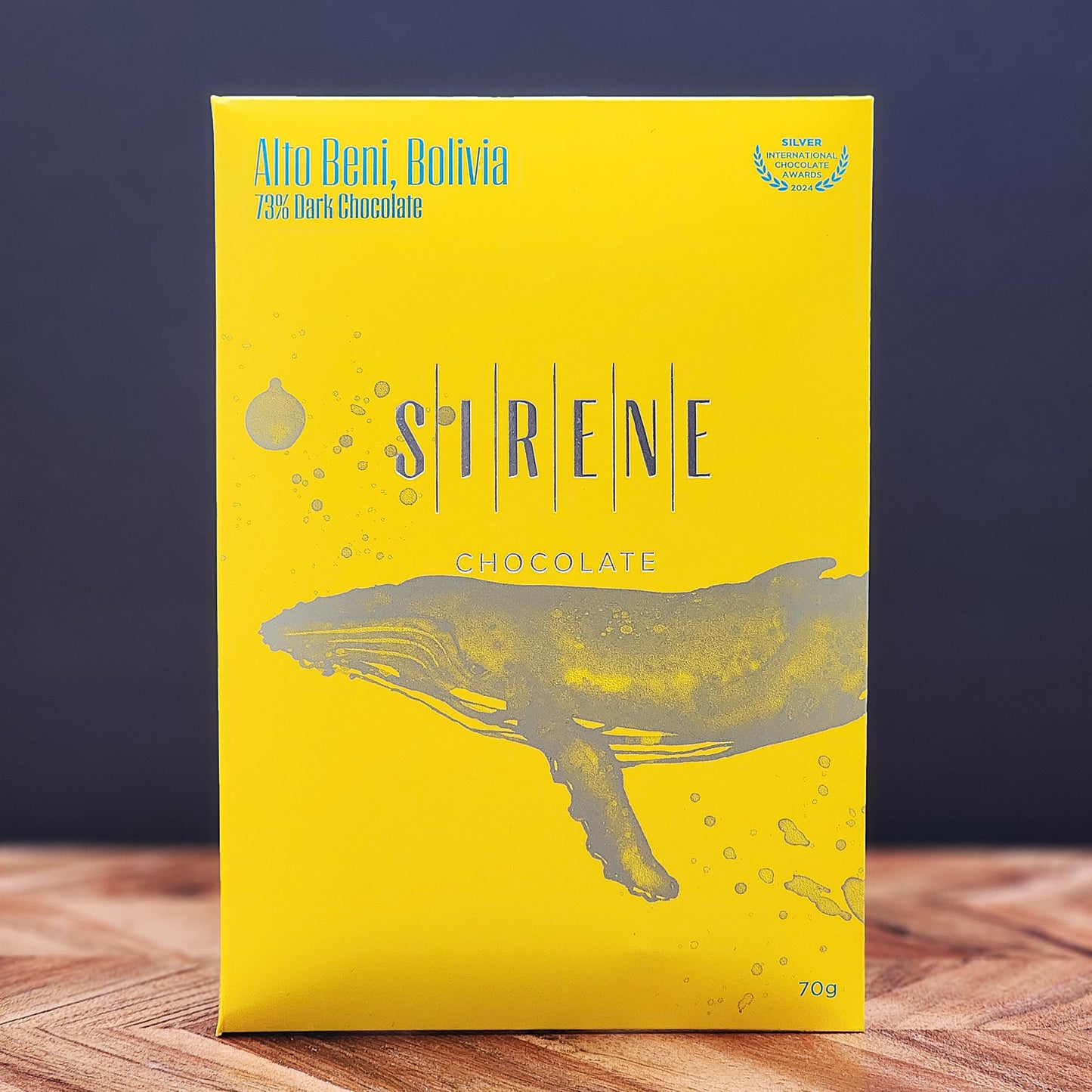 Sirene Alto Beni, Bolivia 73% Dark Chocolate