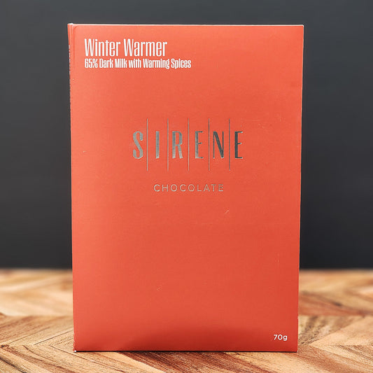 Sirene Winter Warmer 65% Dark Milk Chocolate with Warming Spices