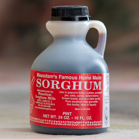 Maasdam's Famous Home Made Sorghum Syrup