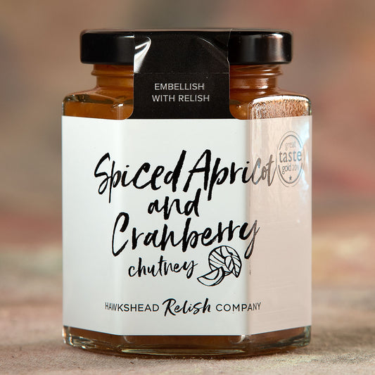 Hawkshead Spiced Apricot and Cranberry Chutney