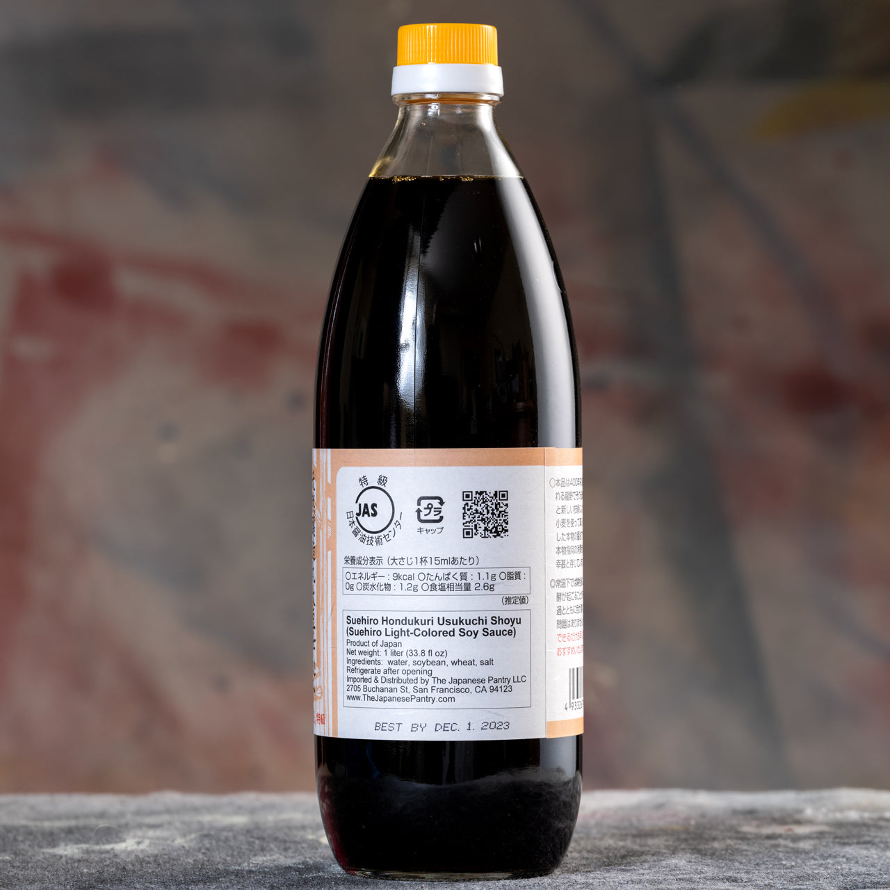 Suehiro Hondukuri Usukuchi (Light) Shoyu - 1 Liter