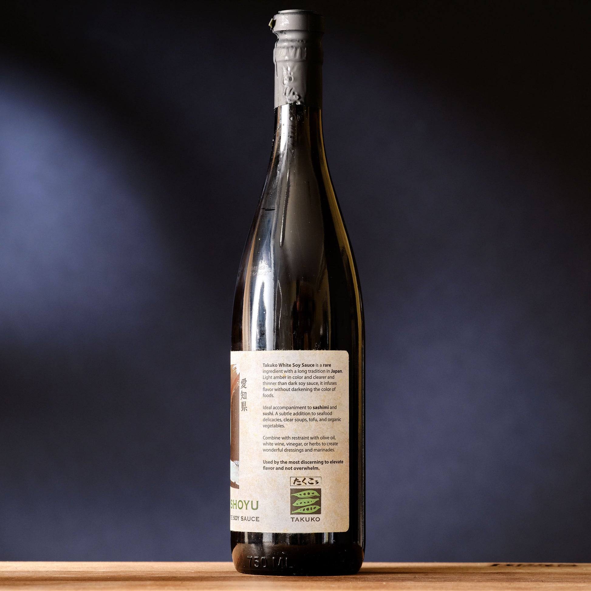 Takuko White Shoyu label