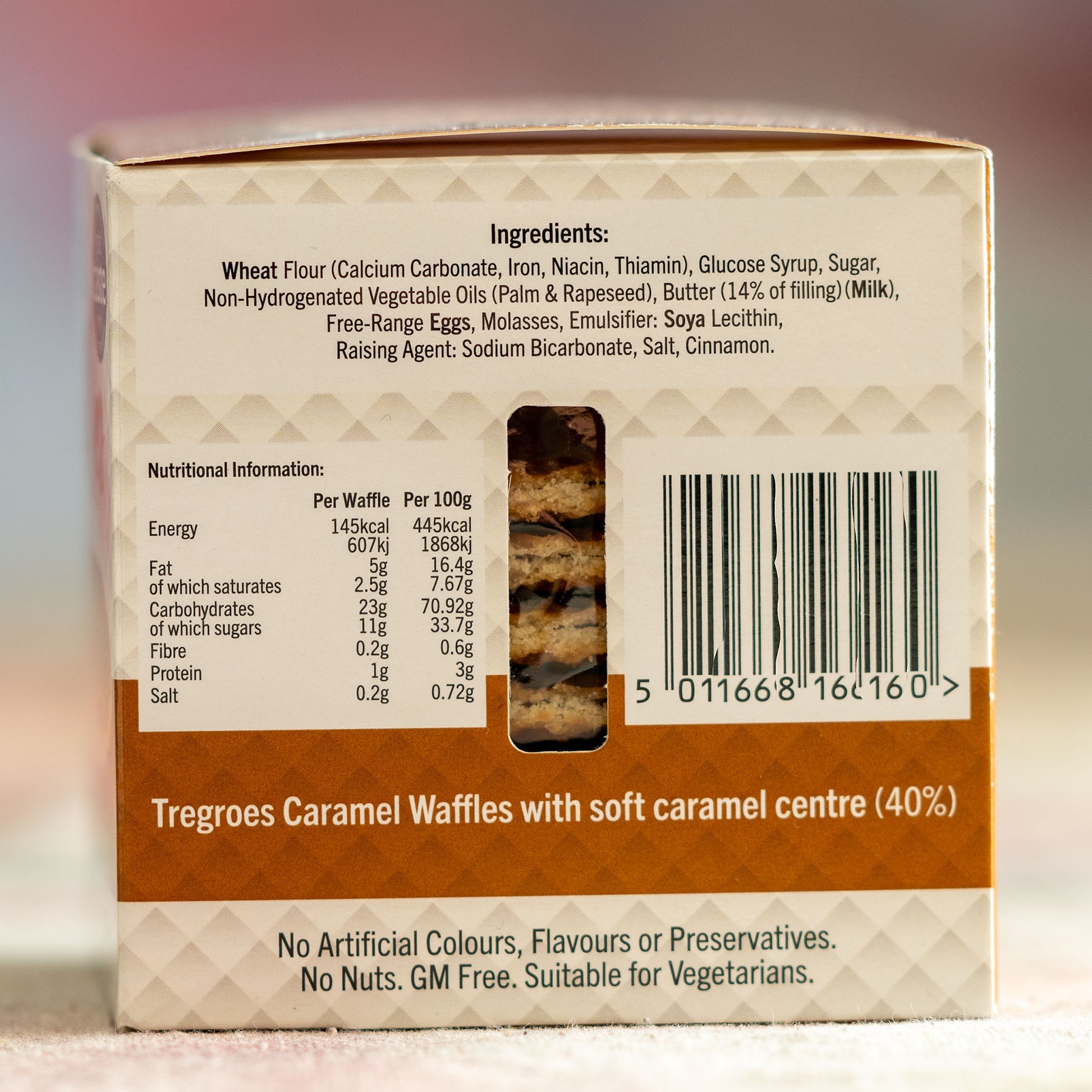 Tregroes Butter Toffee Waffle Cookies