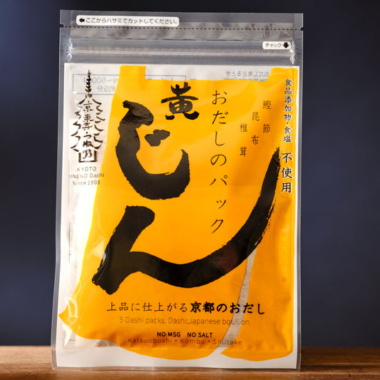 Uneno Odashi Pakku Jin Ki - Yellow Dashi Packs for soup