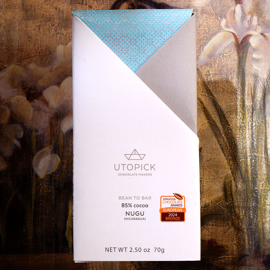 Utopick Nugu 85% Nicaragua Dark Chocolate Bar