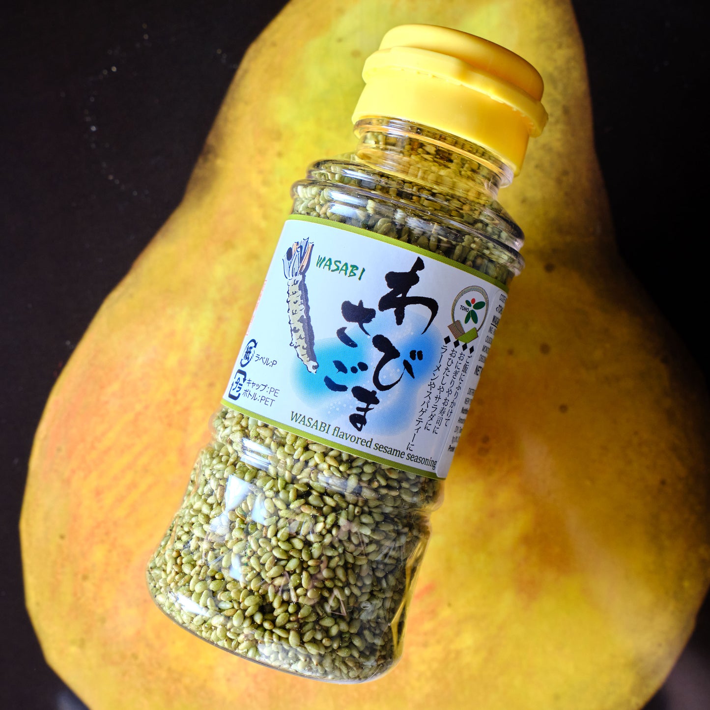 Wasabi Roasted Sesame Seeds Japan bottle