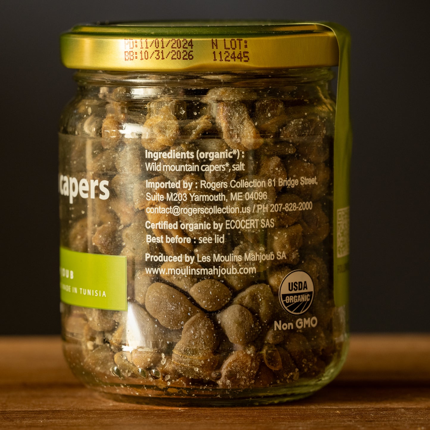 Organic Salted Wild Mountain Capers