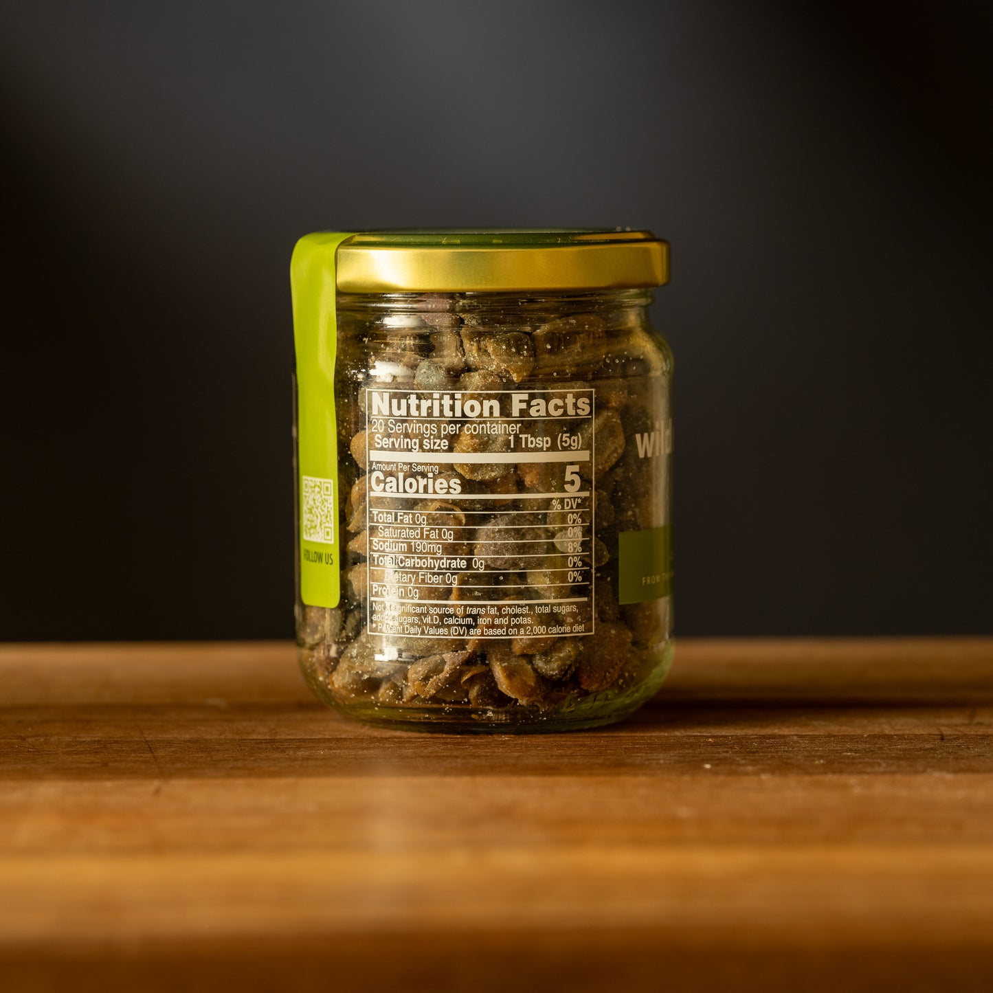 Organic Salted Wild Mountain Capers