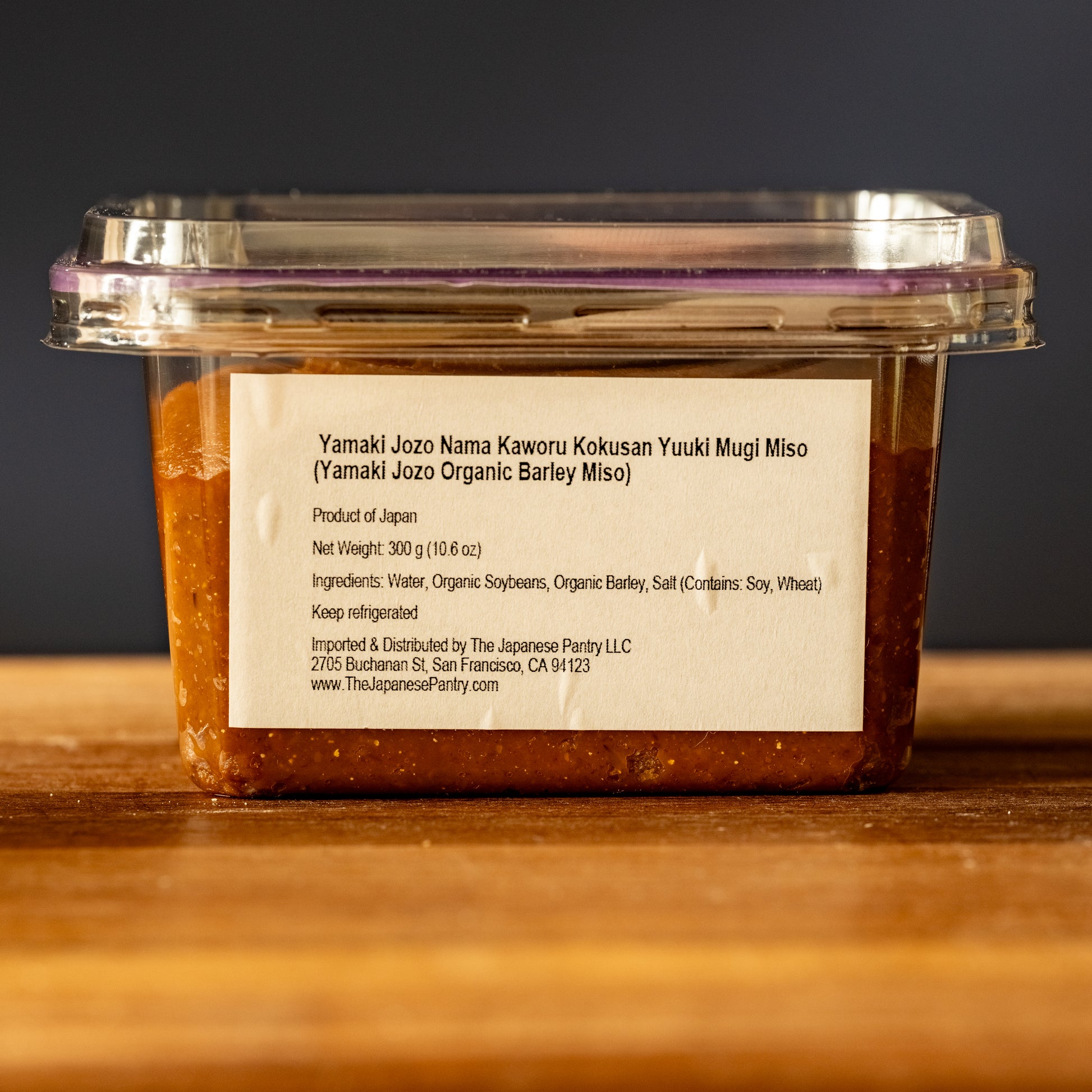Yamaki Jozo Organic Barley Miso details