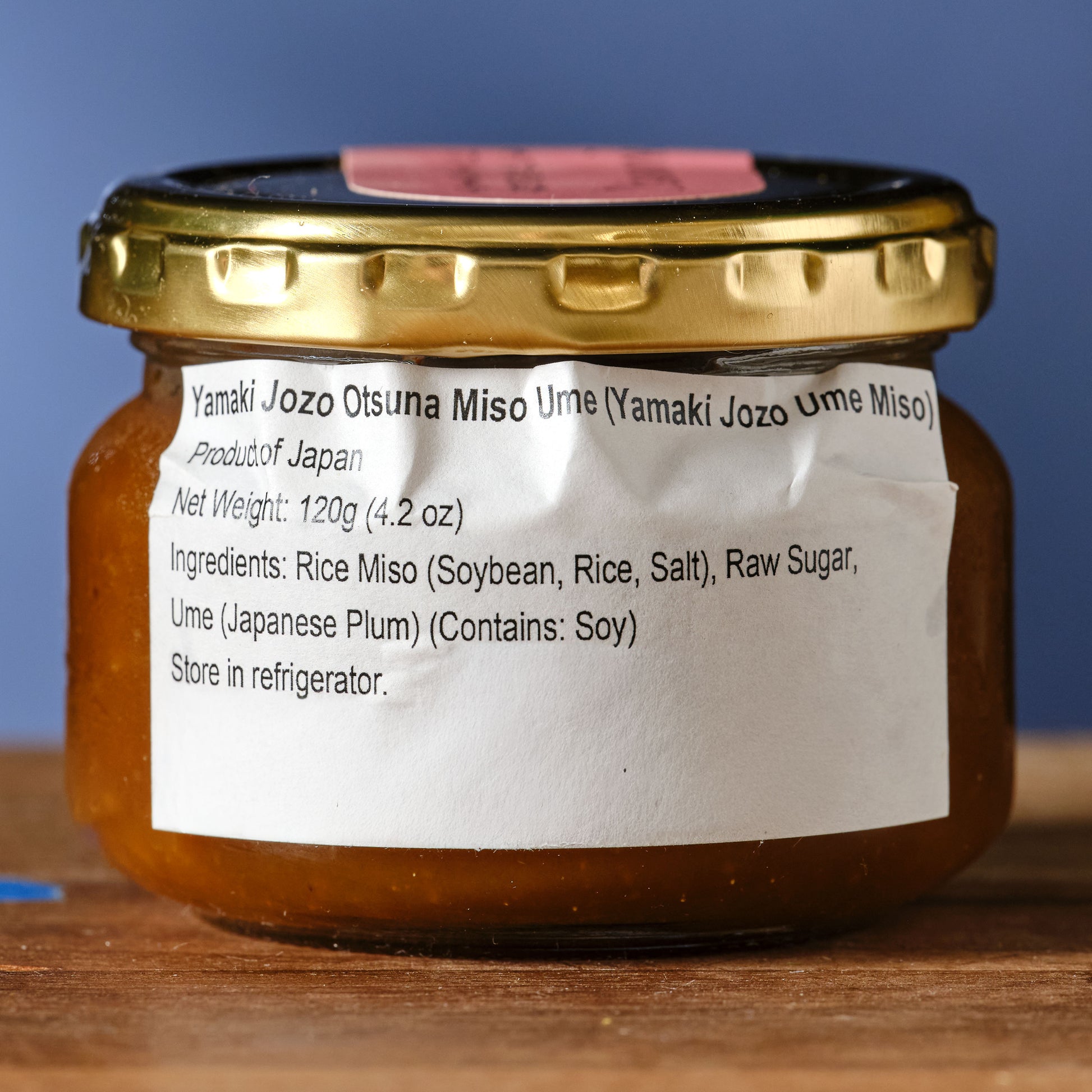 Yamaki Jozo Otsuna Miso Ume label