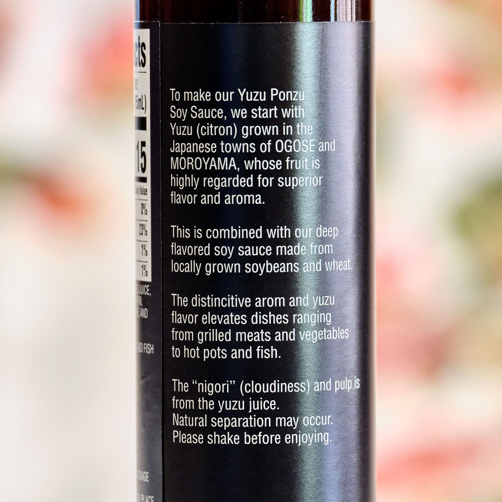 Yugeta Yuzu Ponzu Soy Sauce