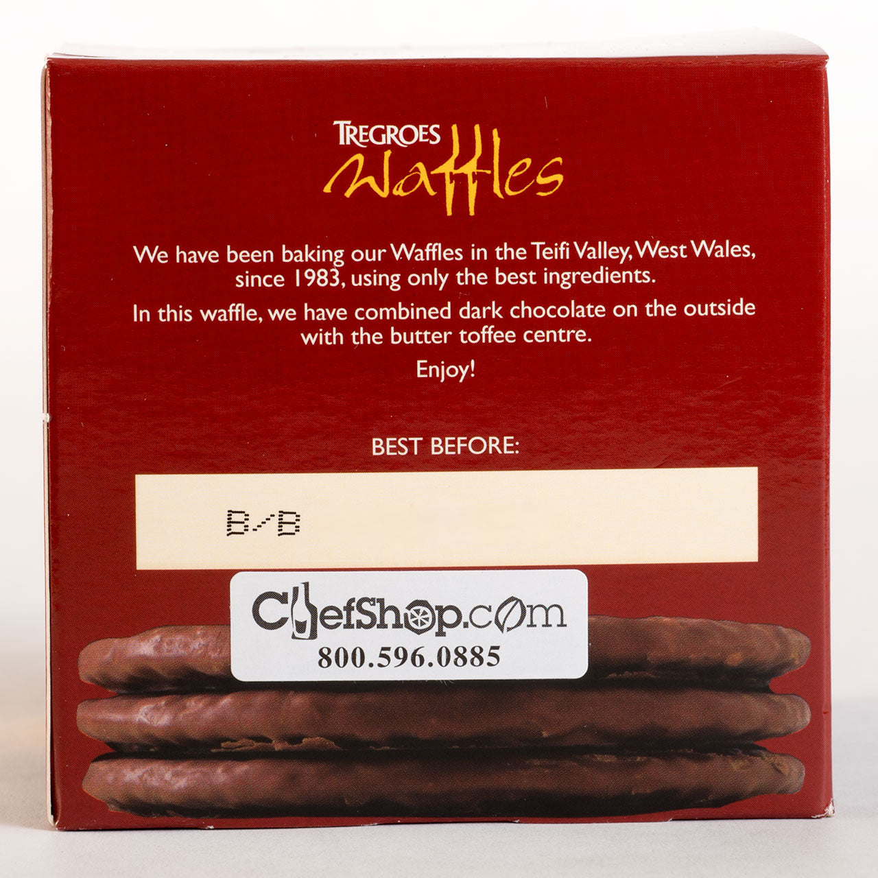 Tregroes Butter Chocolate Waffle Cookies