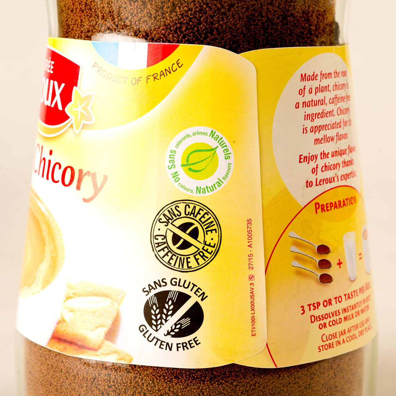 Leroux Instant Chicory - Plain