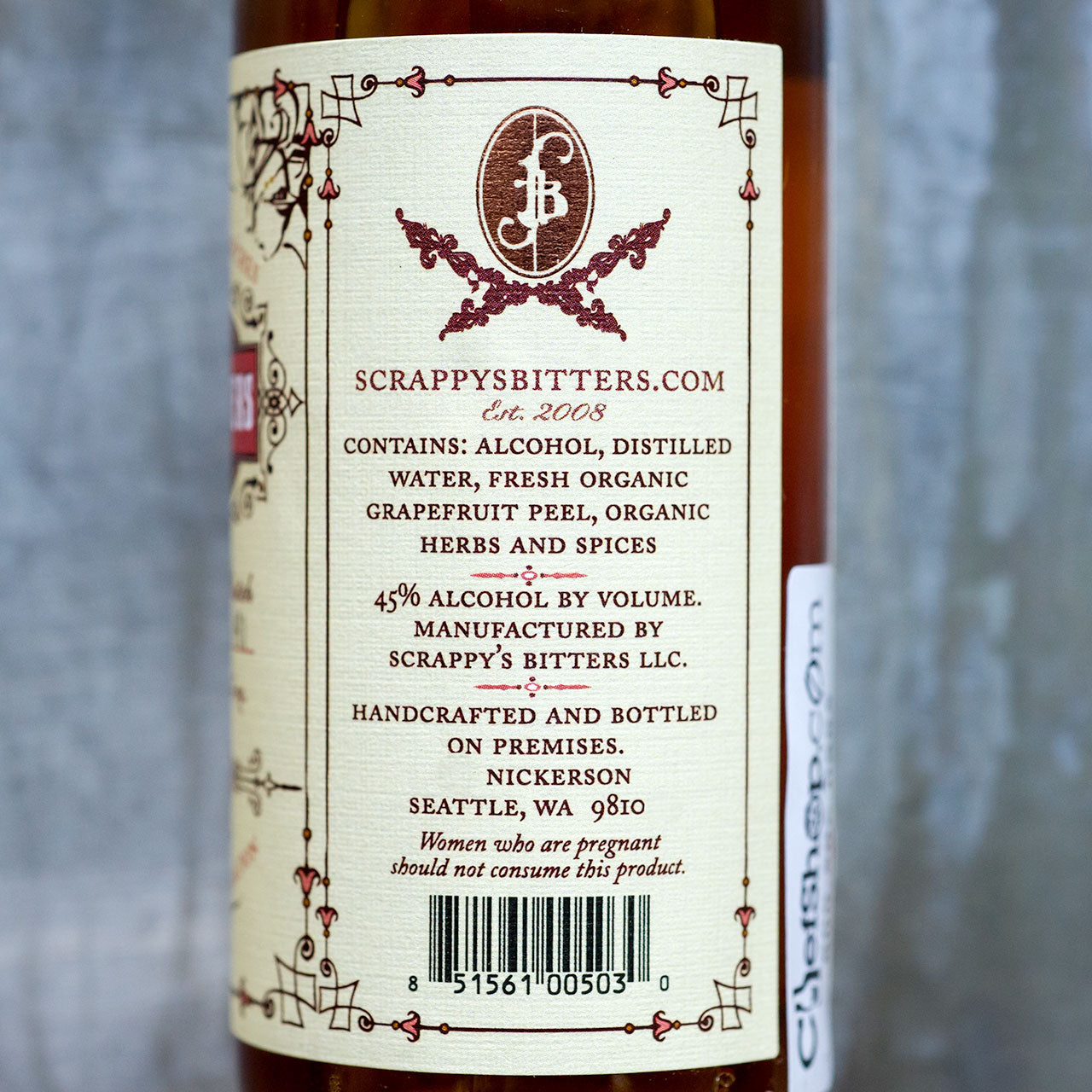 Scrappys Grapefruit Bitters
