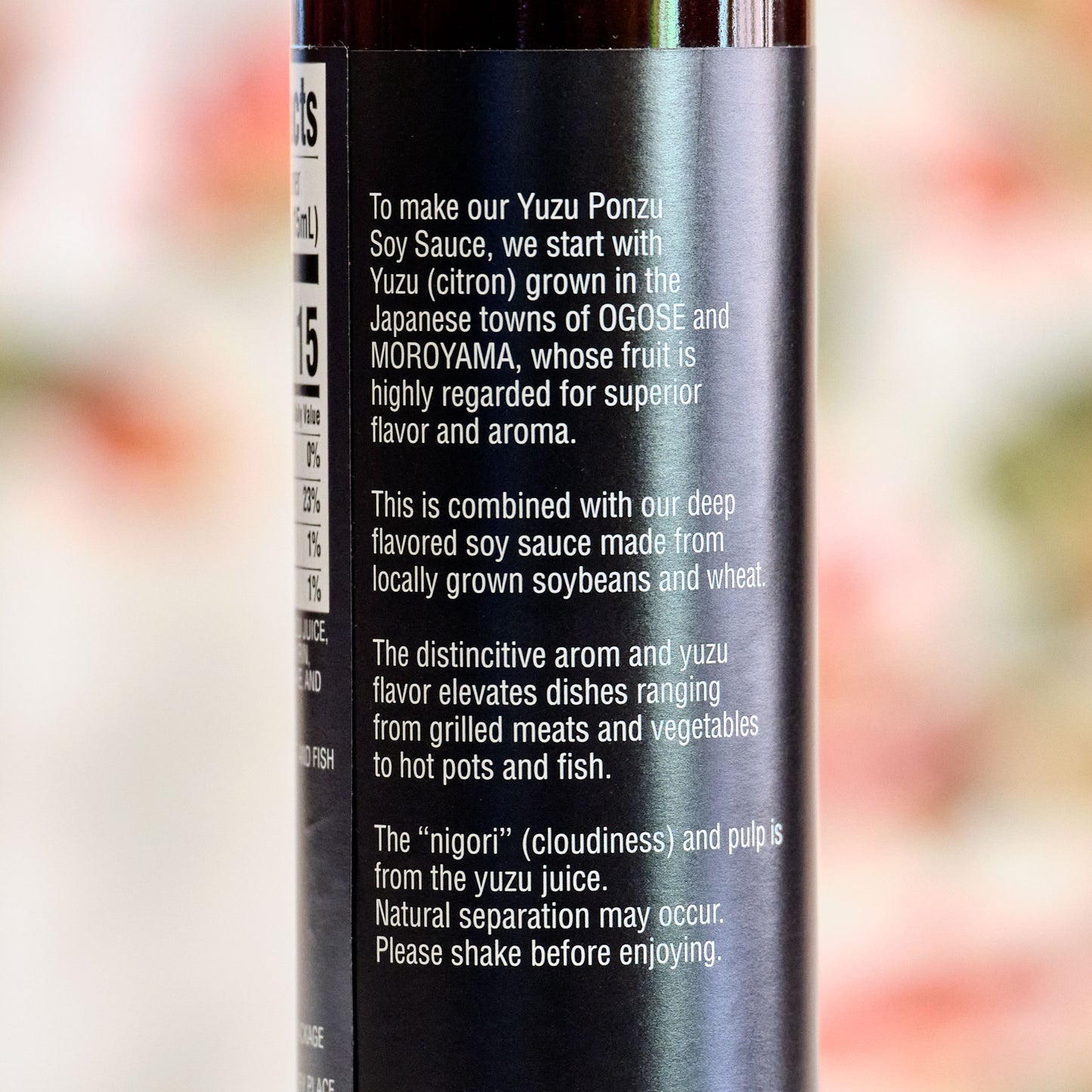Yugeta Yuzu Ponzu Soy Sauce