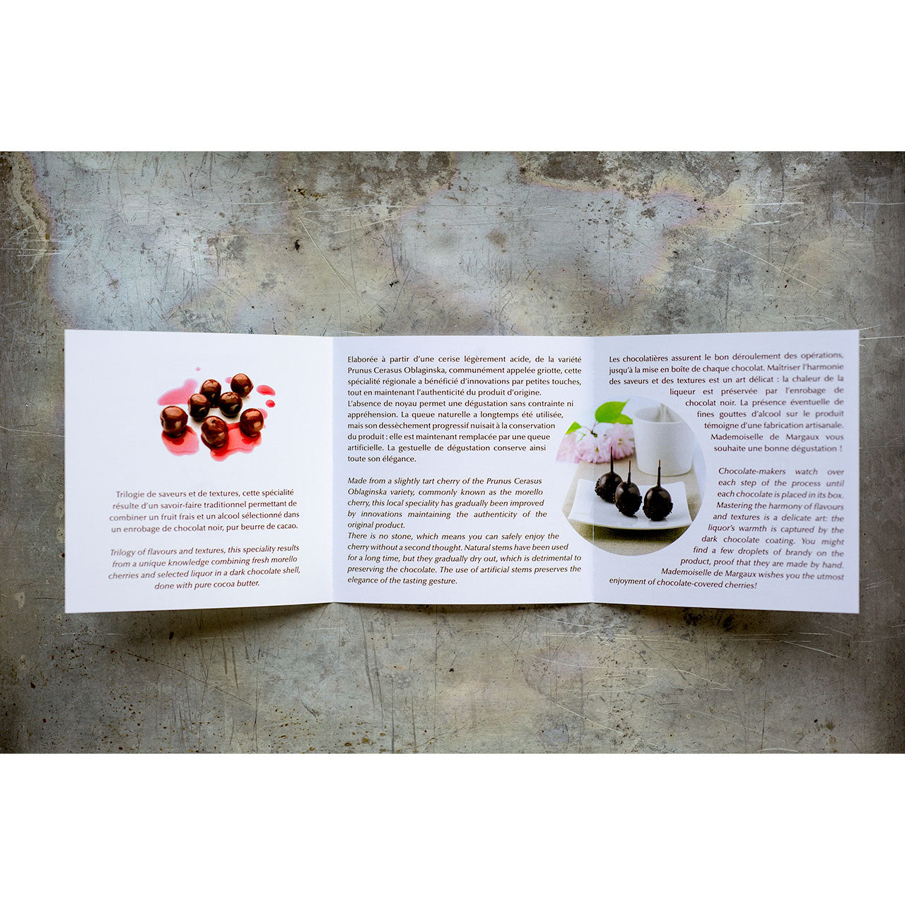 Chocolate Covered Cherries with Kirsch - Madam' de Margaux - 9 piece