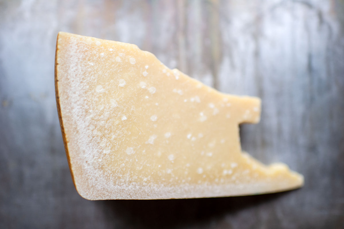 Parmigiano-Reggiano cut