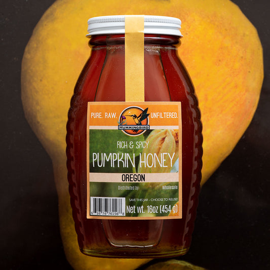 Hummingbird Raw Pumpkin Honey