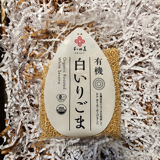Wadaman Organic Roasted White Sesame Seeds